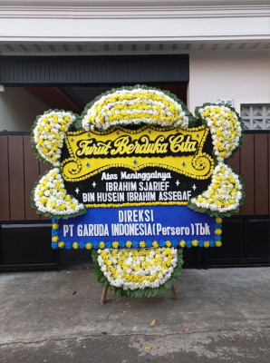 Papan Bunga Duka di Gunung Tabur